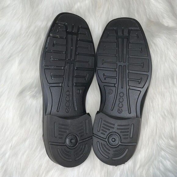 ECCO Helsinki Classic Bike Toe Loafer Sz - Picture 11 of 11